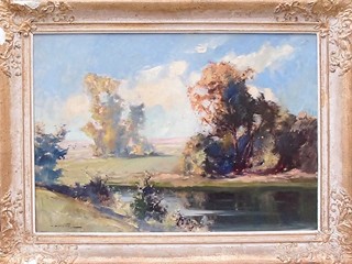 Jan Bohumil Pospíšil (1898 - ?) - Na mrtvém rameni Labe