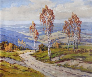 Ladislav J. Špitník (Špitálník) (1901 - ?) - Podzimní krajina