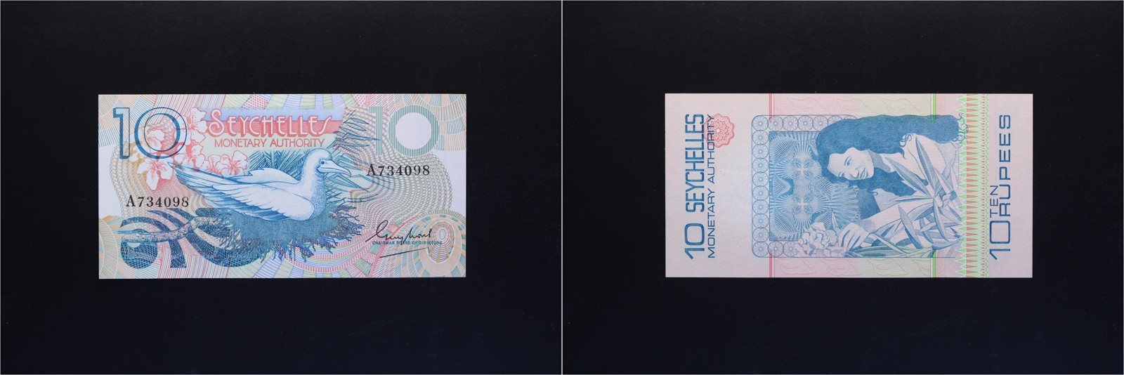 Seychelles 10 Rupees 1983
