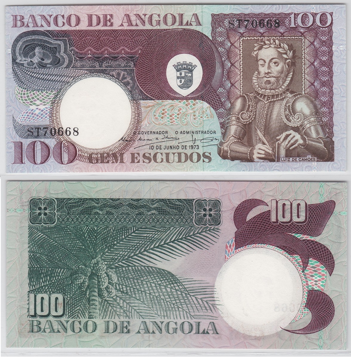 Angola 100 Escudos 1973