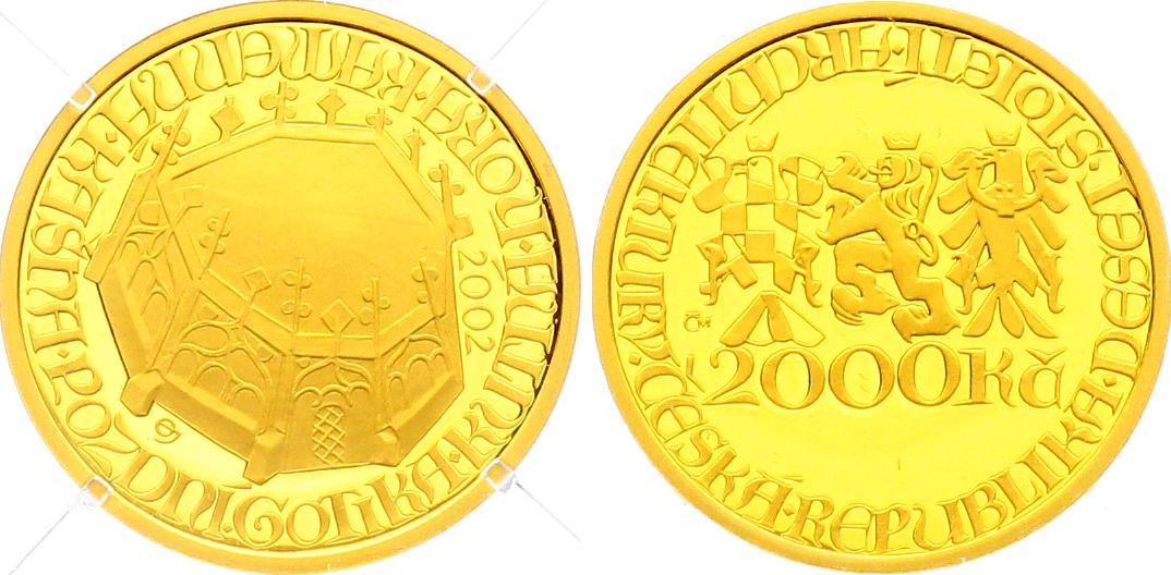Czech Republic 2000 Korun 2002 Proof