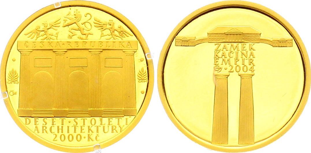 Czech Republic 2000 Korun 2004 Proof
