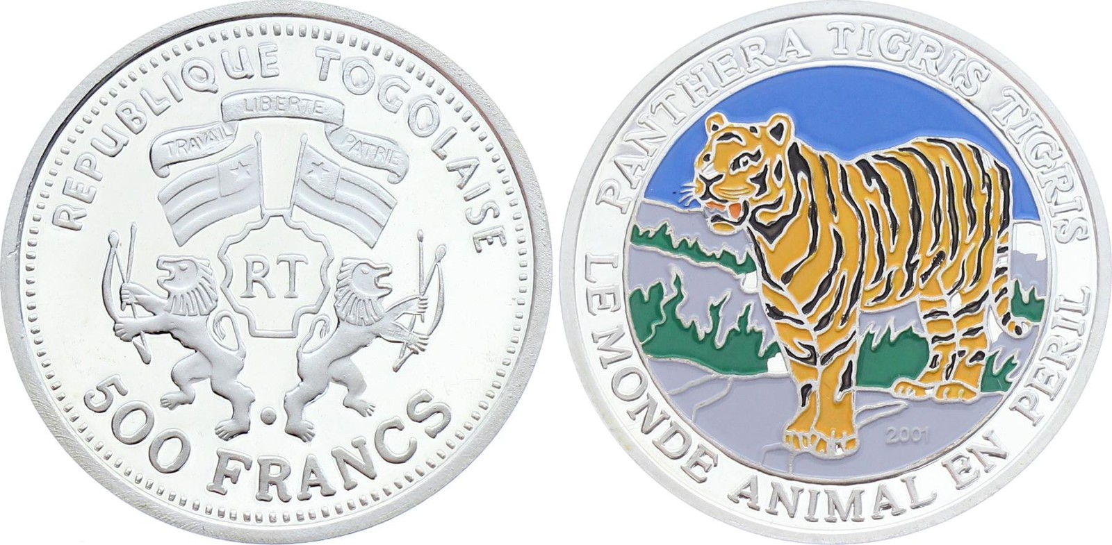 Togo 500 Francs 2001