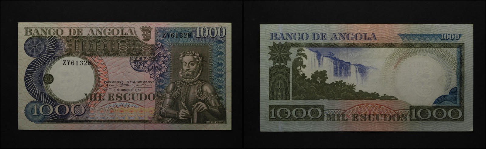 Angola 1000 Escudo 1973
