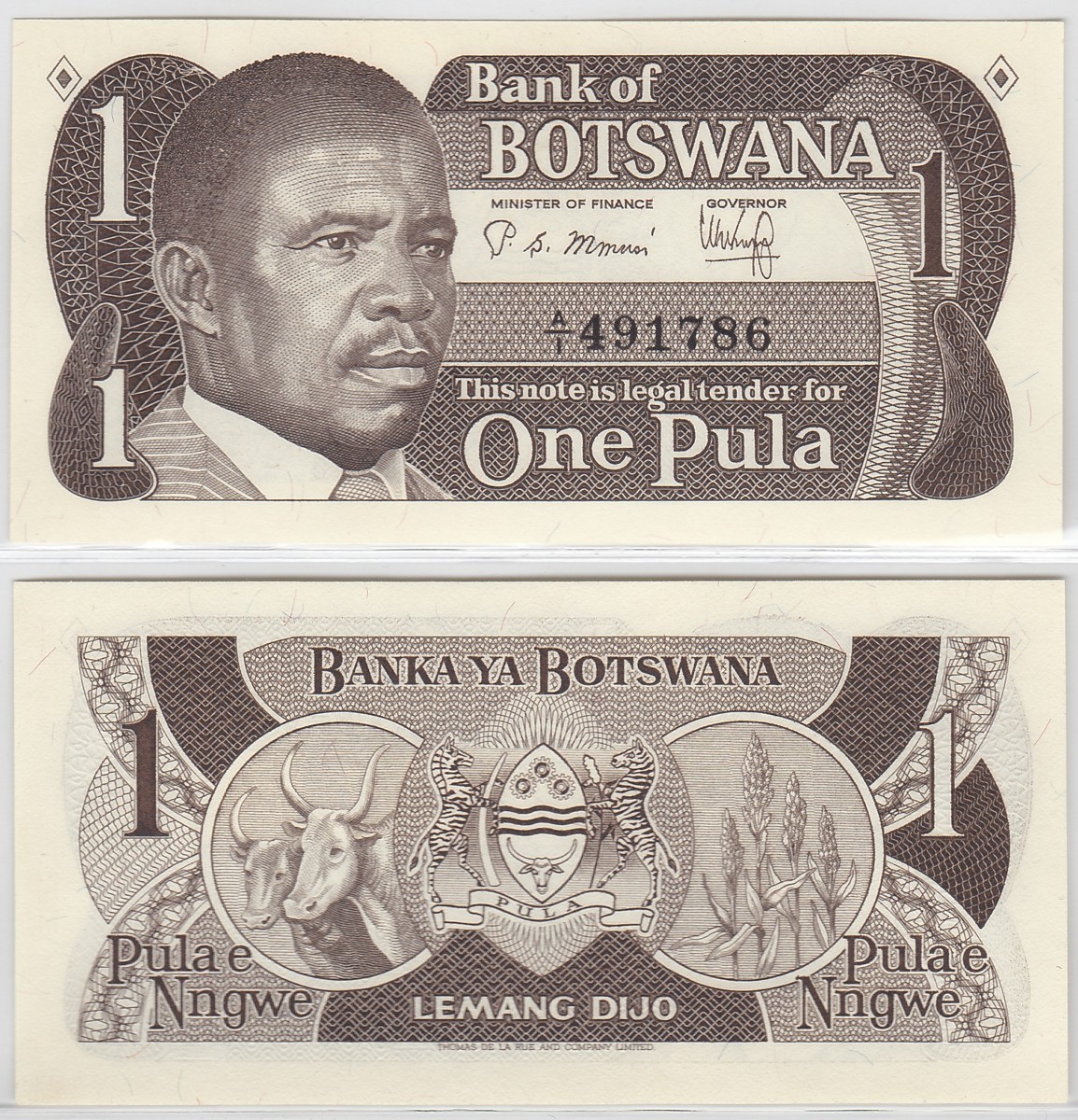 Botswana 1 Pula 1983