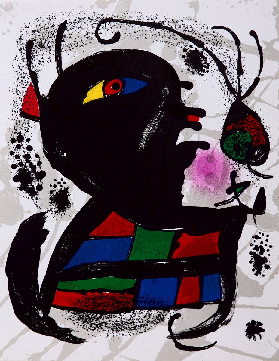 Joan Miró (1893 - 1983) - Bez názvu (z Litografhe III)