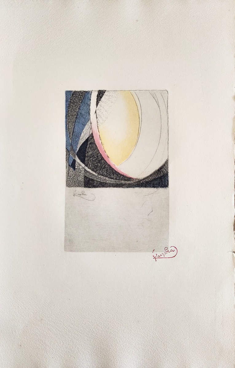 František Kupka (1871 - 1957) - Amorpha, dvoubarevná fuga
