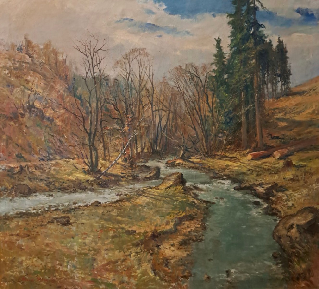 Arkadi Solovjev (1902 - 1948) - Česká krajina I Galerijní formát