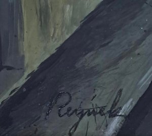Bohuslav Reynek (1892 - 1971) - Klášterní ulice