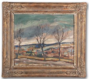 Jaroslav Hudec (1910 - 1995) - Pohled na město
