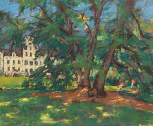 Václav Dobrý (1897) - V zámeckém parku