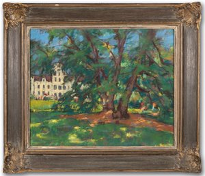 Václav Dobrý (1897) - V zámeckém parku