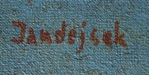 Vladimír Jandejsek (1923) - U kostela