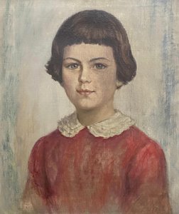 Ester Šimerová Martinčeková  (1909 - 2005) - Autoportrét