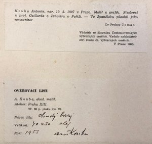 Antonín Kouba (1907) - Na procházce