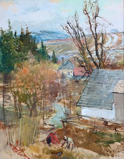Oldřich Blažíček (1887 - 1953) - Ze Dvořišť