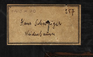 Hanuš Schwaiger (1854 - 1912) - Stará vrba u Hustopeč