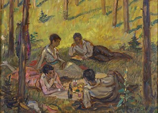 Viktor Stretti (1878 - 1957) - Piknik