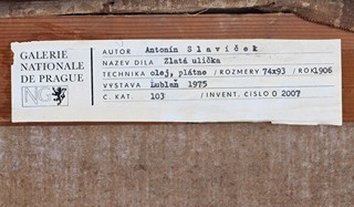 Antonín Slavíček (1870 - 1910) - Zlatá ulička