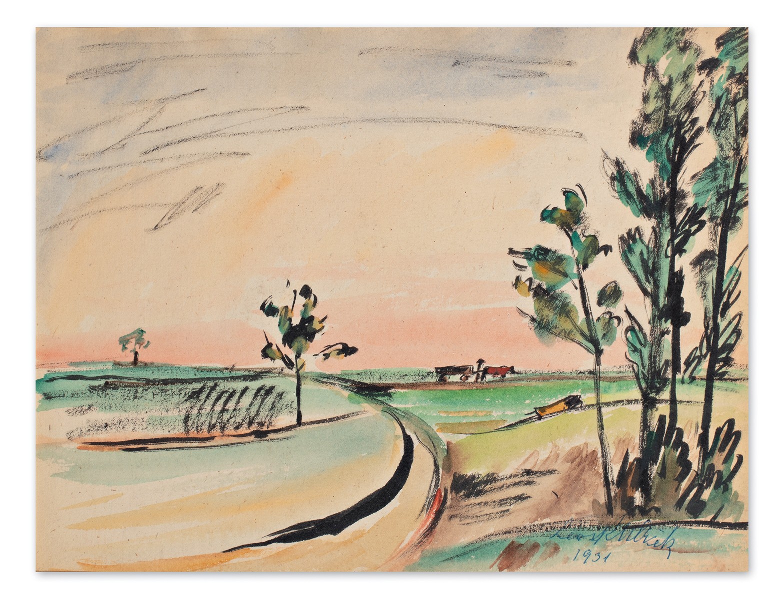 Kubíček Leoš (1887-1974) - Krajina