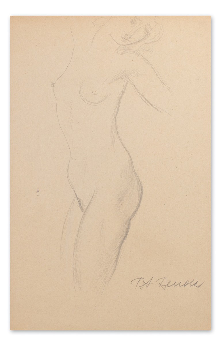 Benda Břetislav (1897-1983) - Dívčí akt