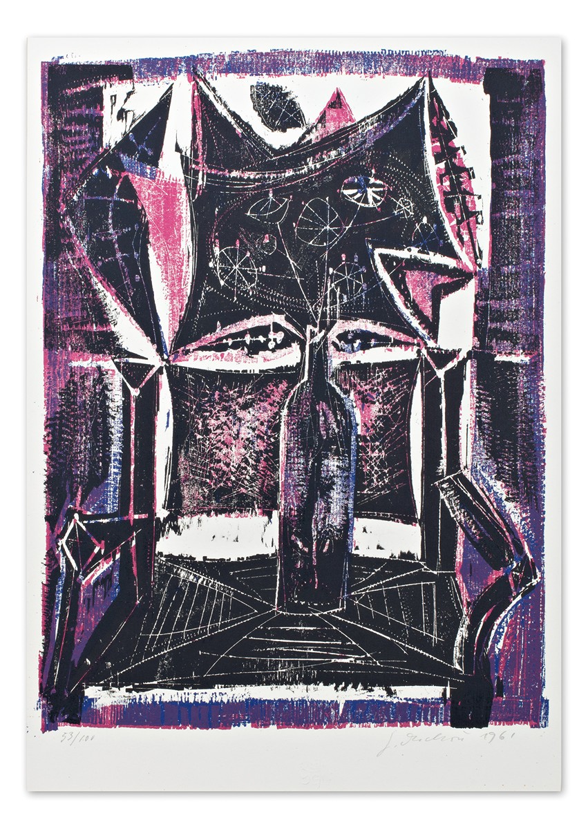 Duchoň Josef (1929*) - Zátiší s lahví