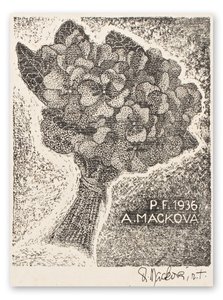 Macková Anna (1887-1969) - Konvolut 14 grafických listů