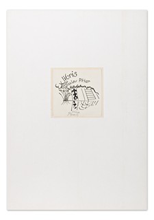 Plocek Vilém (1905-2001) - Ex libris MUDr. Jaroslav Pitter