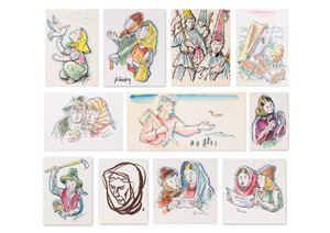 Podešva František (1893-1979) - Konvolut 11 kusů PF (1971-1981)
