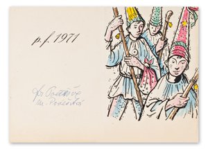 Podešva František (1893-1979) - Konvolut 11 kusů PF (1971-1981)