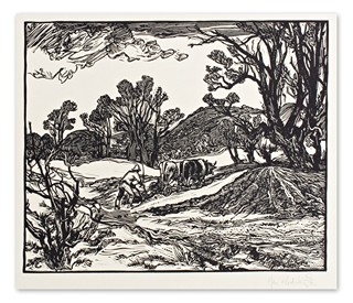 Vodrážka Jaroslav (1894-1984) - Oráč