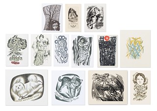 Cinybulk Vojtěch (1915-1994) - Konvolut 13 grafických listů