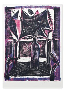 Duchoň Josef (1929*) - Zátiší s lahví