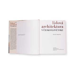 Mencl Václav | Lidová architektura v Československu
