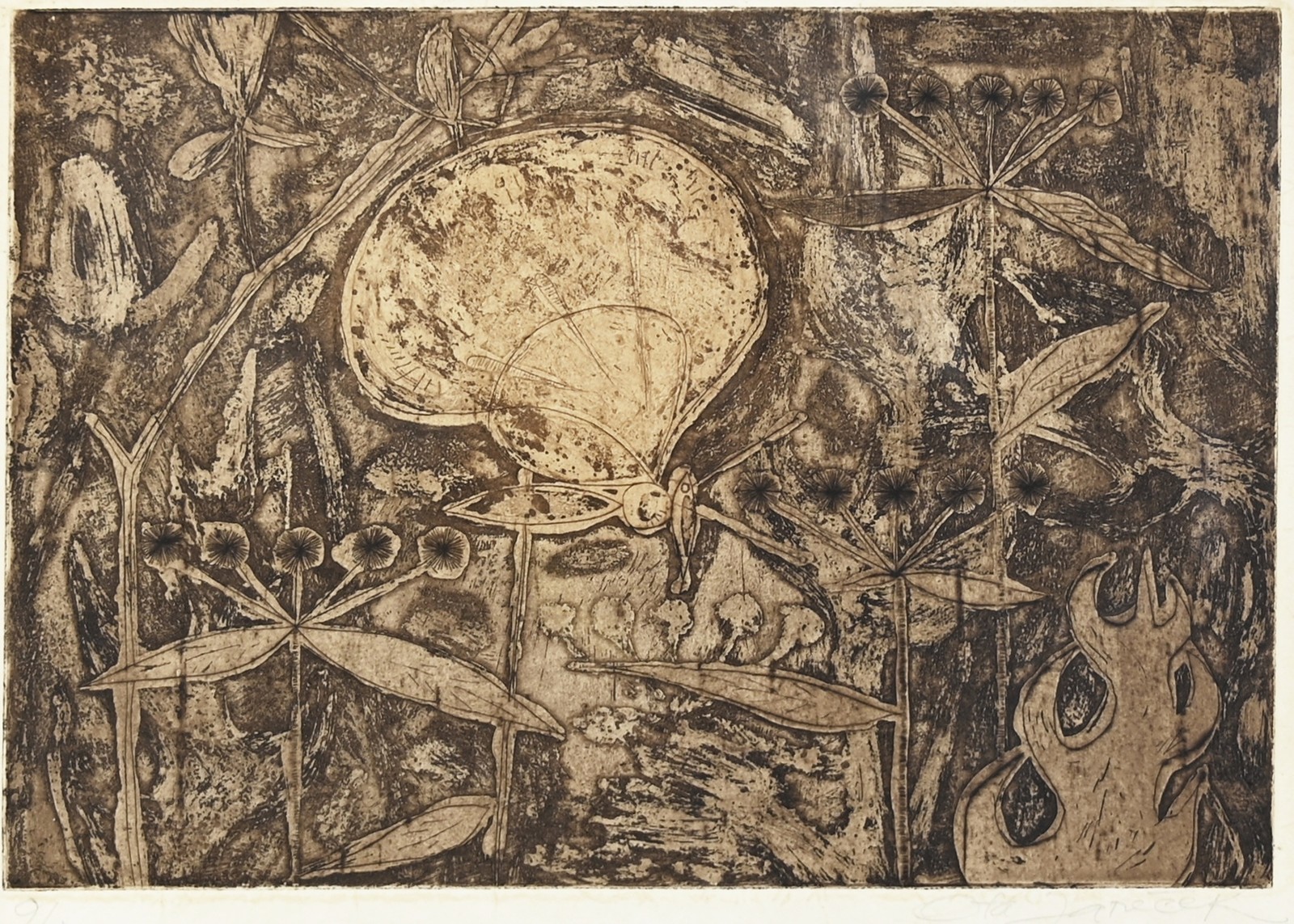 Ota Janeček (1919 - 1996) - Louka (Trávy)