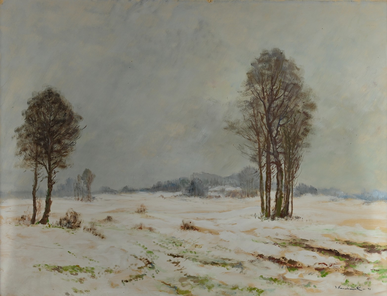 Josef Vondráček (196-1983) - Zima