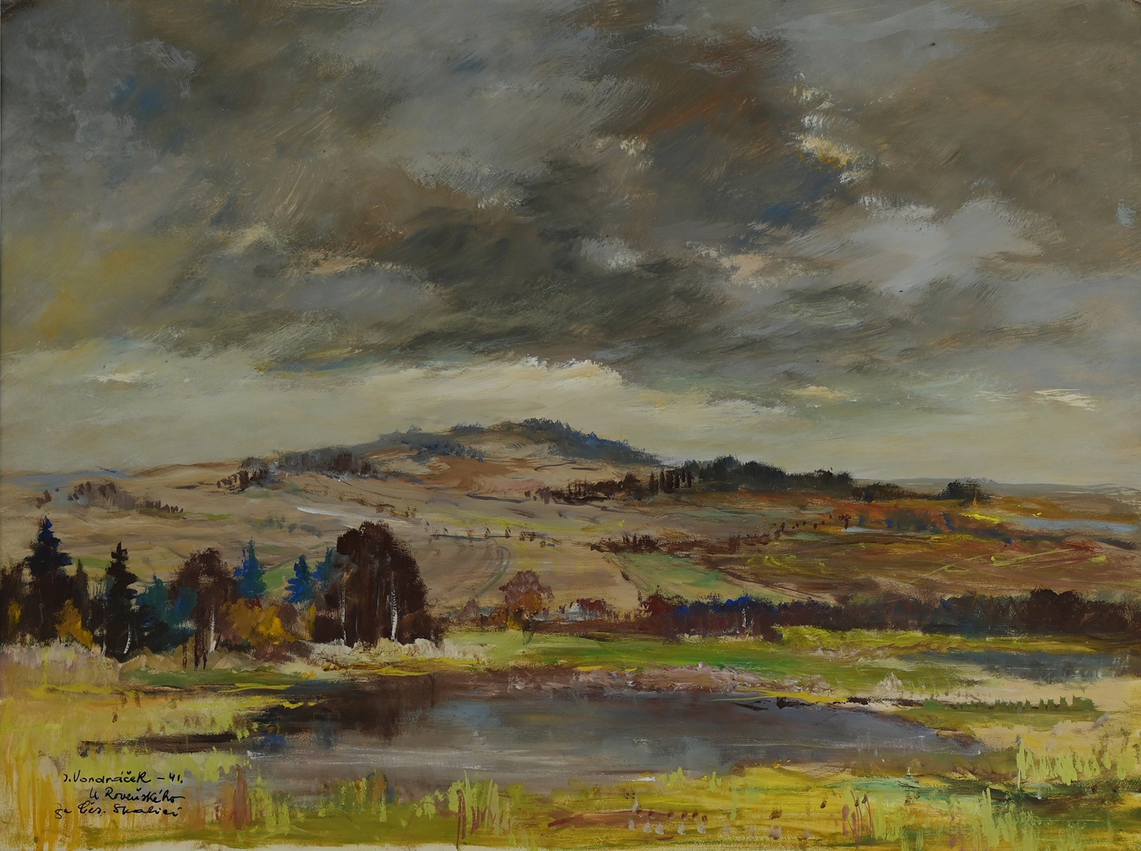 Josef Vondráček (196-1983) - U Rověnského za Českou Skalicí