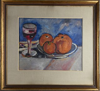 Bořivoj Žufan (1904-1942) - Zátiší s jablky