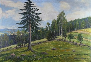 Otakar Hůrka (1889-1966) - Osamělý strom