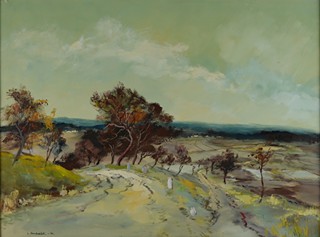 Josef Vondráček (1906-1983) - Na podzim u Přelouče