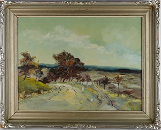 Josef Vondráček (1906-1983) - Na podzim u Přelouče