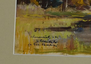 Josef Vondráček (196-1983) - U Rověnského za Českou Skalicí