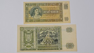 St. Slovenské bankovky 2ks