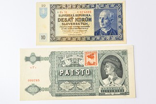 St. Slovenské bankovky 2ks