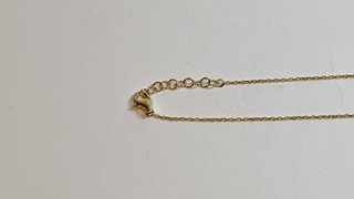 Zlatý řetízek 14kt s křížkem