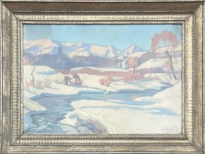 Petr Julius Kern (1881 - 1963) - Zimná krajina