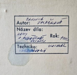 Janečková Jarmila - Konvolut 6 obrazů