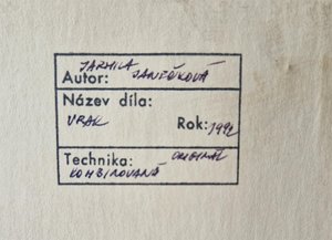 Janečková Jarmila - Konvolut 6 obrazů