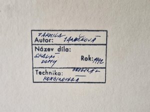 Janečková Jarmila - Konvolut 6 obrazů