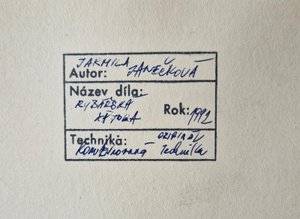 Janečková Jarmila - Konvolut 6 obrazů